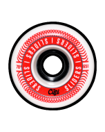 Rollen CUEI Sliders 65mm 78A Weiß Rot (x4)