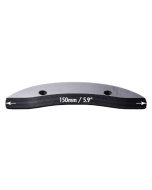 Skid Plate SEISMIC Round 150mm Black