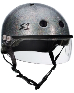 Ochrony S-ONE Kask LIFER VISOR SILVER GLITTER - XL