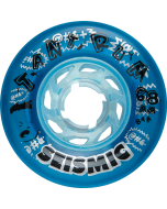 Ruedas SEISMIC Tantrum 72mm 80A Crystal Clear Blue Premium Clear