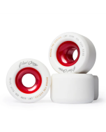 Roues BLOOD ORANGE Morgan Pro Series 65mm 82A Blanc Rouge (x4)