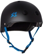 Casque S-ONE Lifer S Black Matte Cyan Straps