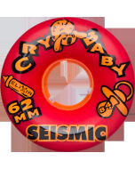 Kerekek SEISMIC Cry Baby 62mm 84A Opaque Red Elixir
