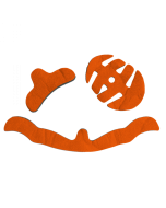 Protective gear Tsg Adult Helmet Pad Kit Dc Orange S (Orange) 75044-30-005