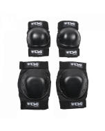 Protecciones Tsg Plain-Set Black - Taille M
