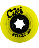 Kerekek CUEI Steeze 70mm 75A Yellow Black (x4)