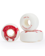 Ruedas BLOOD ORANGE Street Rounded 58mm 99A Blanco (x4)
