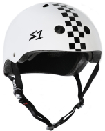 Casque S-ONE Mega Lifer S White Checkers