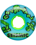 Roues SEISMIC Cry Baby 62mm 88A Opaque Blue Elixir