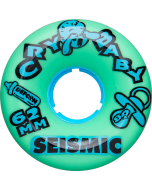 Roues SEISMIC Cry Baby 62mm 80A Menthe Defcon