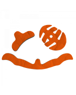 Protezioni Tsg Adult Helmet Pad Kit Dc Orange S (Orange) 75044-30-005