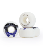 Roți BLOOD ORANGE Street Rounded 56mm 99A White (x4)