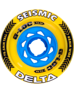 Wheels SEISMIC Delta 78.5mm 73.5A Yellow G-LOC