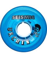 Wheels SEISMIC Urchin 70mm 80A Crystal Clear Blue Premium