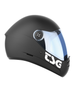 Casque TSG Pass 2.0 (+visière) XS Black Satin