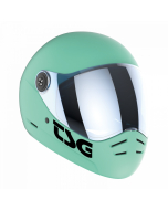 TSG HELMET PASS 2.0 SOLID COLOR (+BONUS VISOR) SATIN MINT BLUE