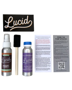 Grip en spray LUCID GRIP Glow Purple