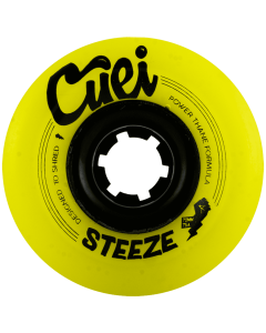 Wheels CUEI Steeze 70mm 75A Yellow Black (x4)