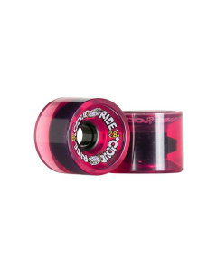 Wheels CLOUD RIDE Cruiser 69mm 78A Clear Pink (x4)