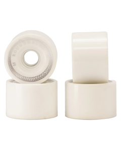 Roues CARVER Roundhouse Mag Smoke 70mm 78A Shell White (x4)