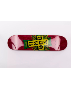 Deck DOGTOWN Cross Logo 31.5" Red/vert