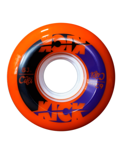 Wheels CUEI Kick 62mm 83A Orange Purple Black (x4)
