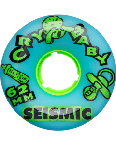Wheels SEISMIC Cry Baby 62mm 88A Opaque Blue Elixir