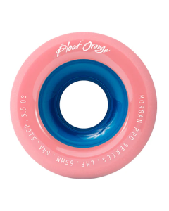 Roues BLOOD ORANGE Morgan Pro Series 65mm 84A Coral (x4)