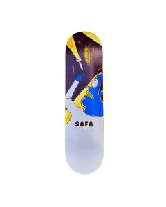 Deck SOFA SKATEBOARDS DECK FEAR3 8.375 Jaune 