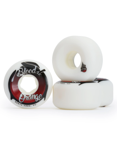 Wheels BLOOD ORANGE Street Conical 57mm 99A White (x4)