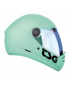 Casque TSG Pass 2.0 (+visière) XL Mint Satin