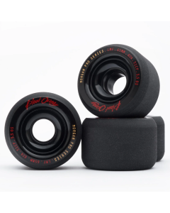 Kerekek BLOOD ORANGE Morgan Pro Series 65mm 82A Black (x4)