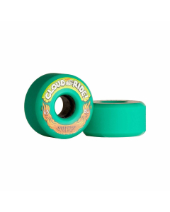 Roues CLOUD RIDE Freestyle 63mm 80A vertes (x4)
