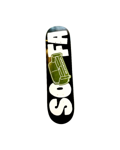 Deska SOFA SKATEBOARDS DECK LOGO 8.125 Zielona 