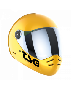 Protections Tsg Pass 2.0 Solid Color (+ Bonus Visor) Gloss Goldrush - L
