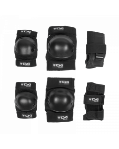 Set de protection TSG Junior Noir