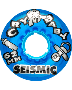 Wheels SEISMIC Cry Baby 62mm 82A Crystal Clear Premium