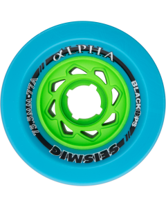 Wheels SEISMIC Alpha 75.5mm 77A Blue BlackOps