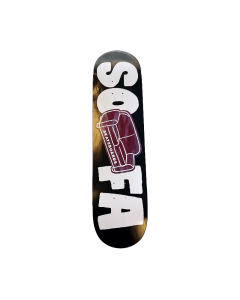 Deska SOFA SKATEBOARDS DECK LOGO 8.25 Fioletowa 