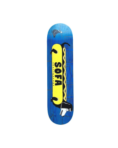 Deck SOFA SKATEBOARDS DECK HOTDOG1 8.125 Bleu 