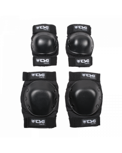 Protections Tsg Plain-Set Black - M