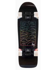 Longboard COMPLETE DITCH LIFE BLK SINE WAVE 31 X 9.75 WB 15