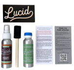 LUCID GRIP Glow Green Spray Grip