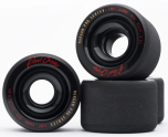 Wielen BLOOD ORANGE Morgan Pro Series 60mm 82A zwart (x4)