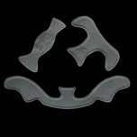 Chrániče Tsg Adult Helmet Pad Kit Hs Cement Grey Xl (Cement Grey) 750001-60-008