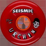 Ruedas SEISMIC Urchin 75mm 80A Opaco Rojo Elixir