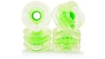 Roues SHARK WHEEL California Roll 60mm 78A Clear With Green Hub (x4)