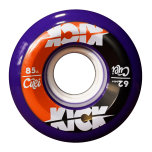 koła CUEI Kick 62mm 85A fioletowy pomarańczowy czarny (x4)