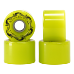 Kerekek CARVER Roundhouse Slick 65mm 83A Green Glo (x4)
